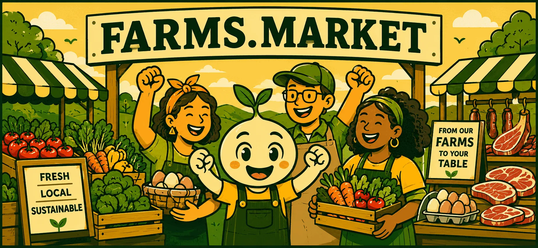 Ithaca Farmers Market farmers market banner